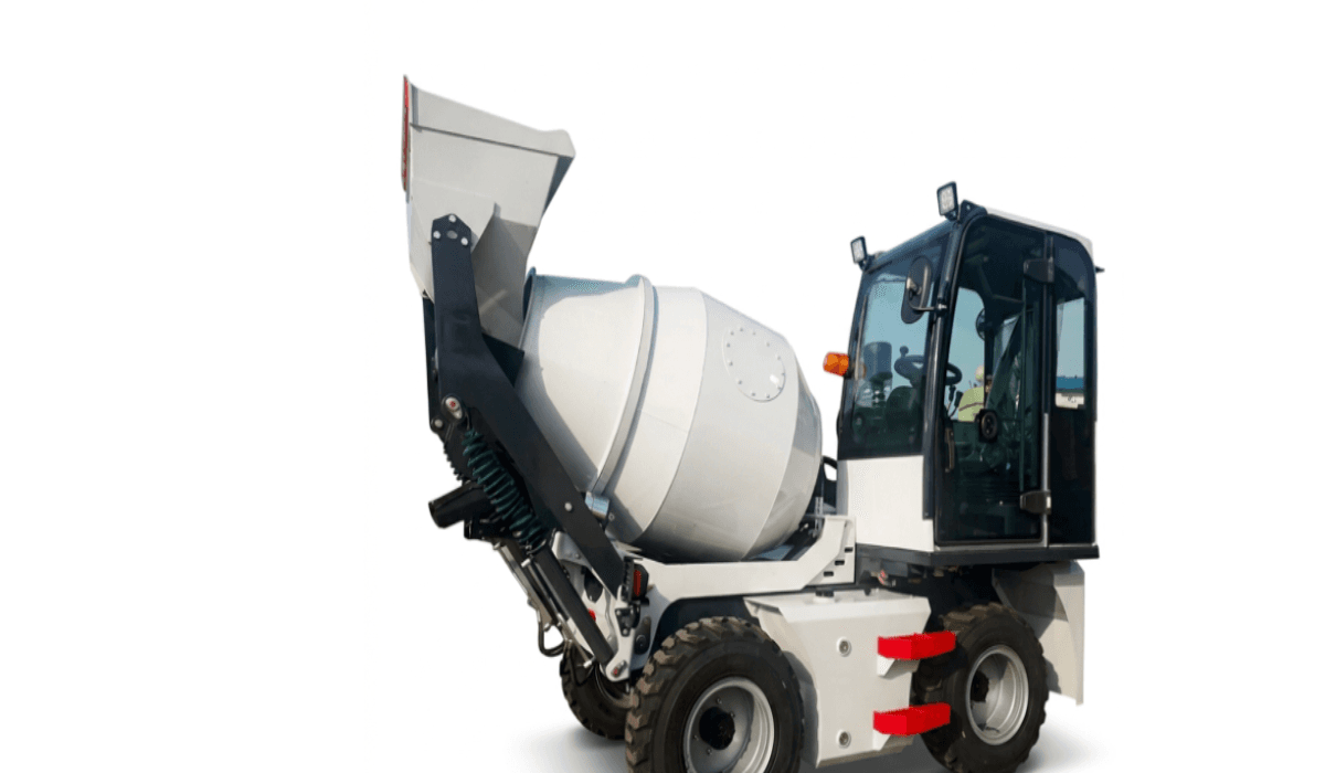 0.8 m³ Self Loading Concrete Mixer