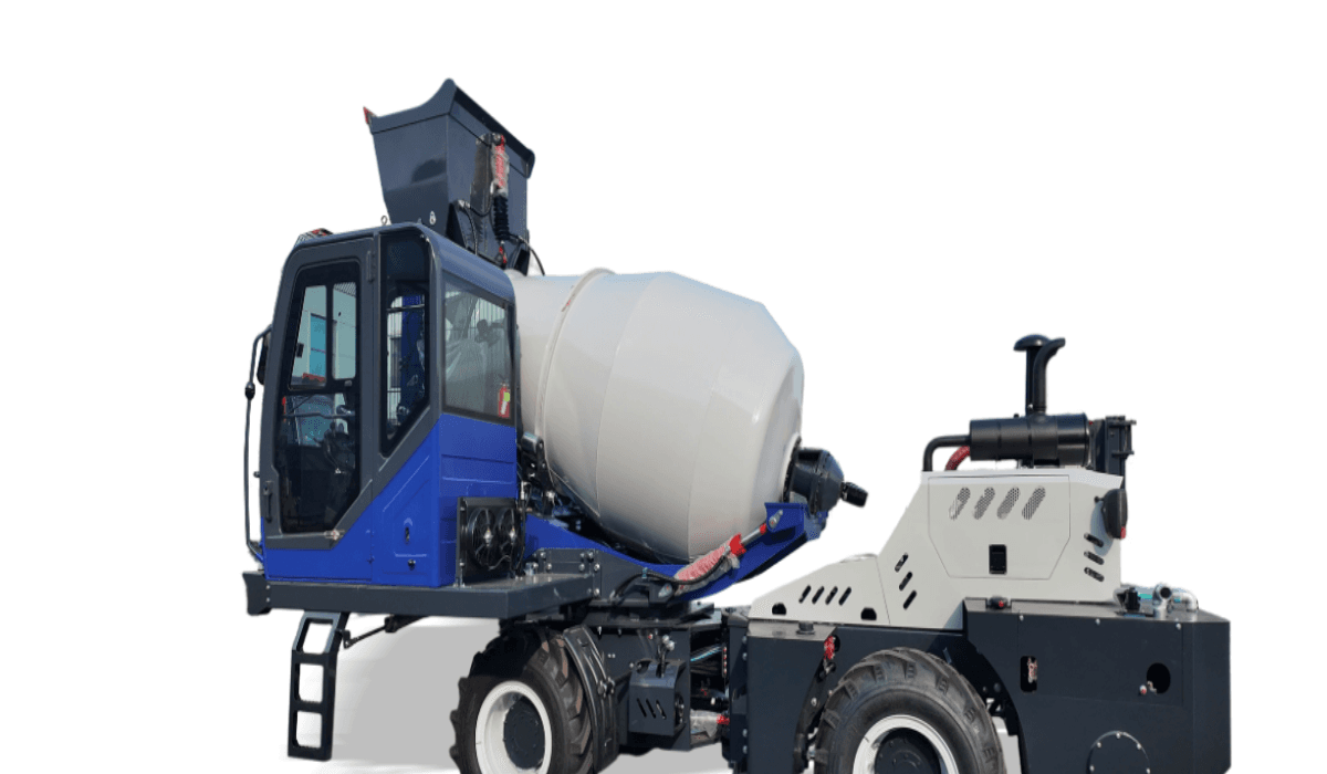 2.6 m³ Self Loading Concrete Mixer